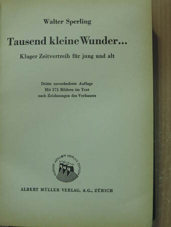 Tausend kleine Wunder...