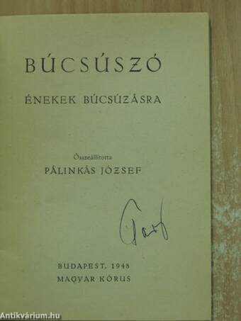 Búcsúszó