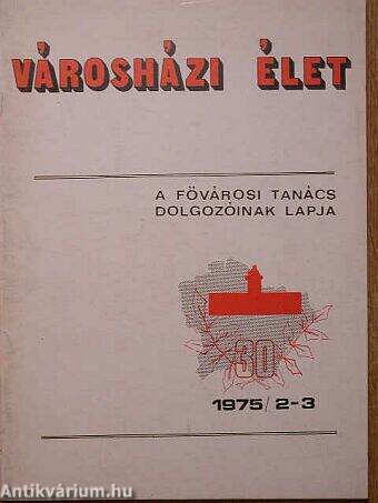 Városházi élet 1975/2-3.