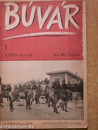 Búvár 1939. január