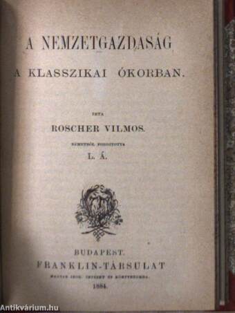 Aristophanes/Sophokles/Augustus családja és kora/A nemzetgazdaság a klasszikai ókorban