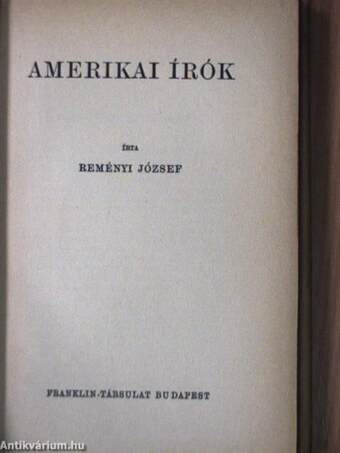 Amerikai írók