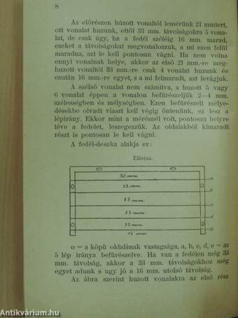 Útmutató a deszkaköpük átalakitására és a vereczkei kettős kaptárral való méhészkedésre