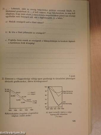 Feladatgyűjtemény történelemből felvételi írásbeli vizsgára