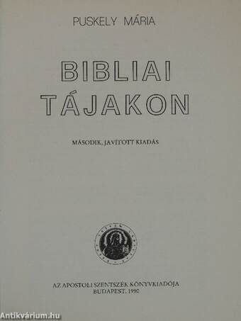 Bibliai tájakon