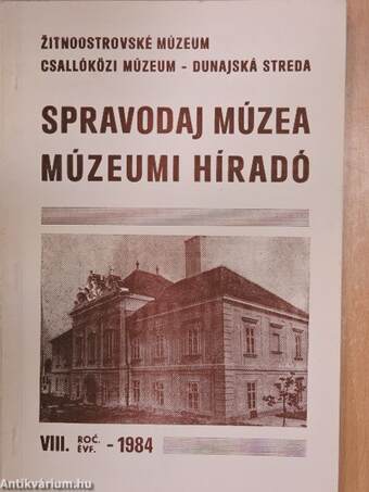 Múzeumi Híradó 1984.
