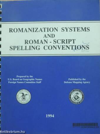 Romanization Systems and Roman-Script Spelling Conventions