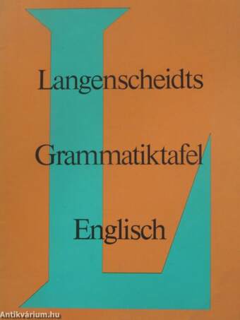 Langenscheidts Grammatiktafel Englisch