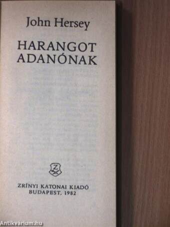 Harangot Adanónak