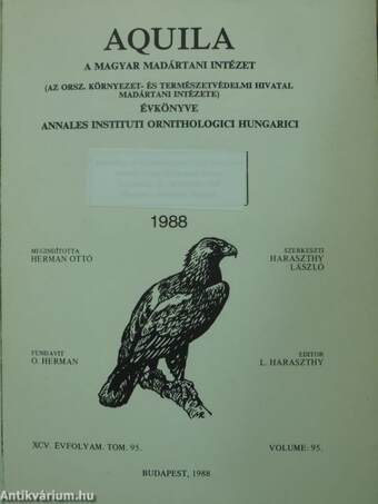 Aquila - A Magyar Madártani Intézet évkönyve 1988