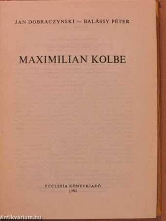 Szent Maximilián Kolbe