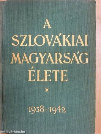 A szlovákiai magyarság élete
