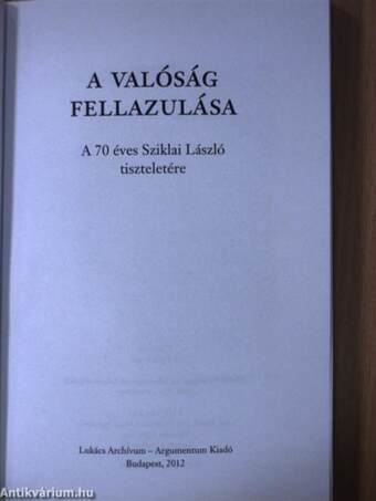 A valóság fellazulása