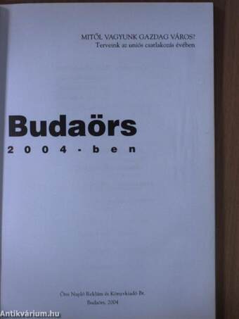 Budaörs 2004-ben