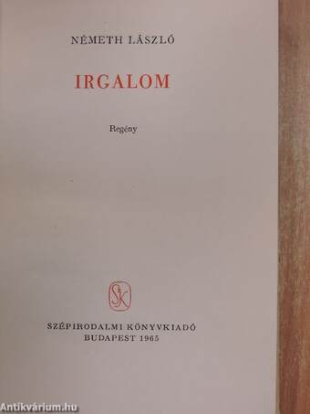 Irgalom I-II.