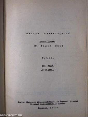 Magyar éremhatározó - Középkor I-II./Magyar éremhatározó - Ujkor I-IV./Magyar éremhatározó - Erdély I-II./Magyar éremhatározó - Vegyes/A későközépkori magyar pénzek verdejegyei