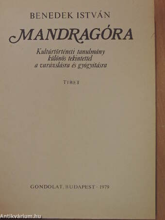 Mandragóra I-II.