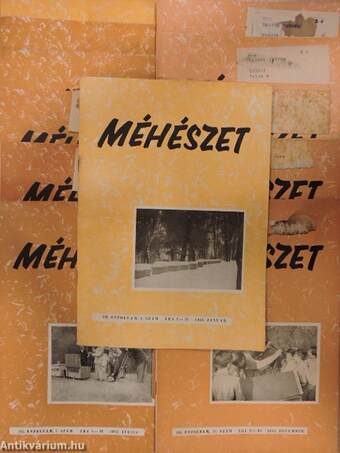 Méhészet 1955. január-december