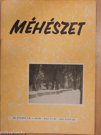 Méhészet 1955. január-december