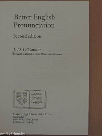 Better English Pronunciation