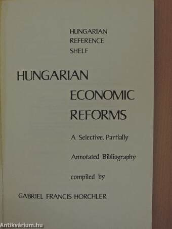 Hungarian Economic Reforms