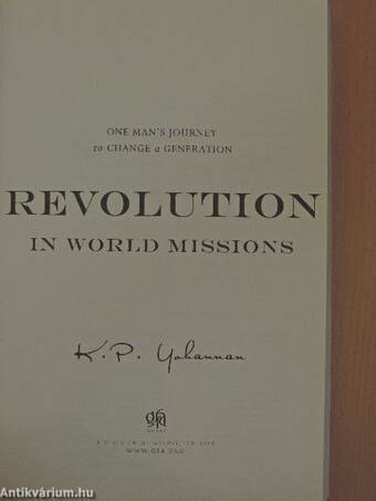 Revolution in World Missions