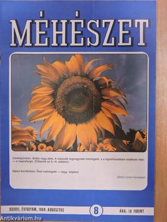 Méhészet 1989. augusztus