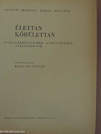 Élettan, kórélettan