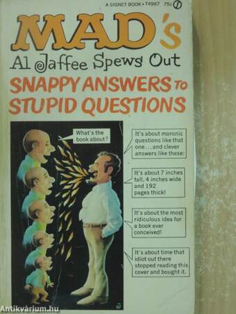 Al Jaffee's snappy answers to stupid questions