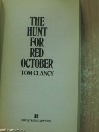 The Hunt for Red October