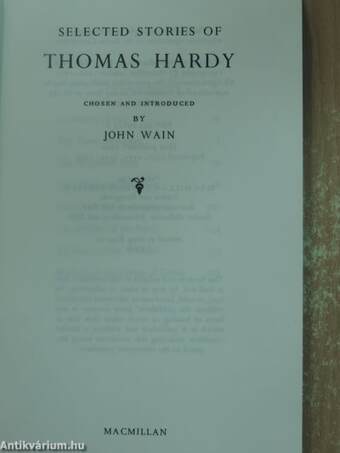 Selected Stories of Thomas Hardy