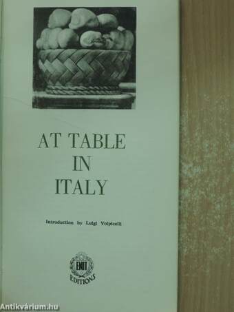 At Table in Italy