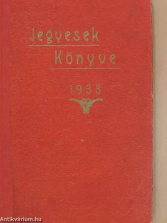 Jegyesek könyve 1933