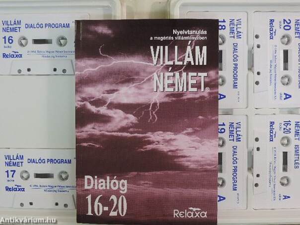 Villám német - Dialóg 16-20. - 6 db kazettával