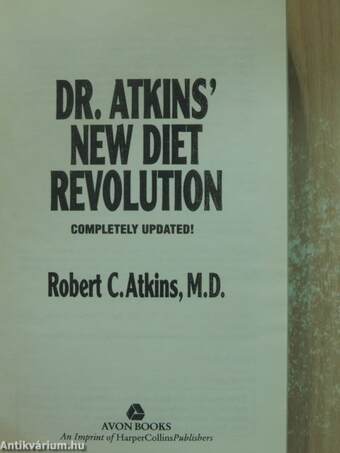 Dr. Atkin's new diet revolution