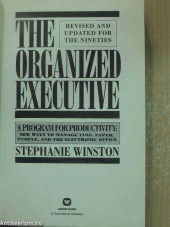 The organized executive