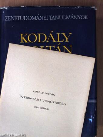 Kodály Zoltán 75. születésnapjára