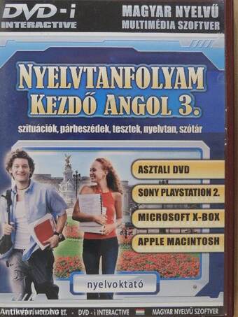 Kezdő angol 3. - DVD-i