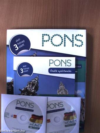 Pons Nyelvtanfolyam haladóknak - német - 2 CD-vel