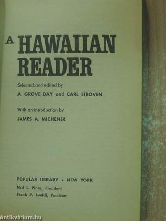 A Hawaiian Reader