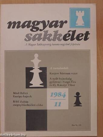 Magyar Sakkélet 1984. november