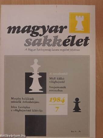 Magyar Sakkélet 1984. július