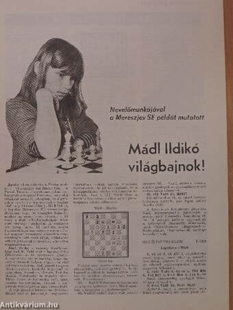 Magyar Sakkélet 1984. július