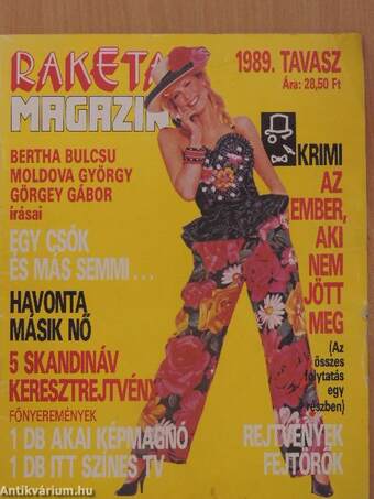 Rakéta Regényújság 1989. január-december/1989. Rakéta Magazin tavasz-tél