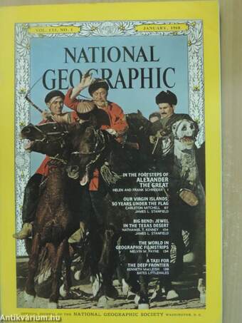 National Geographic January-December 1968