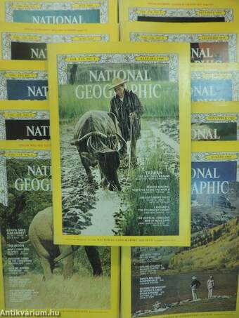National Geographic 1969. (nem teljes évfolyam)