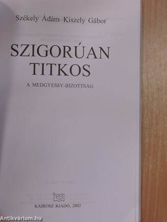 Szigorúan titkos