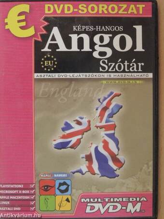 Képes-hangos Angol Szótár - DVD-M