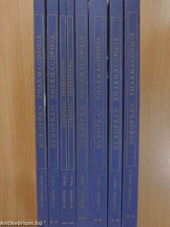 European Pharmacopoeia II. 1-8.