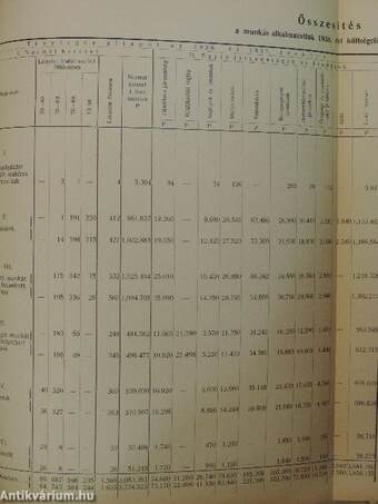 A székesfővárosi gázművek 1938. évi költségelőirányzata és zárszámadása